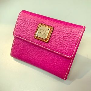 Dooney & Bourke Small Flap Leather Wallet
